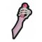 M-TAC Patch Skeleton Knife Pink 3D PVC felvarró - 51575012