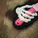 M-TAC Patch Skeleton Knife Pink 3D PVC felvarró - 51575012