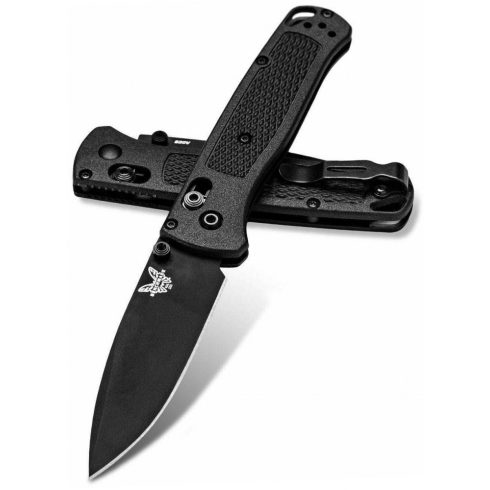 BENCHMADE Mini Bugout Allblack zsebkés