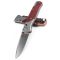 BENCHMADE Bugout Redstone Richlite & Aluminium zsebkés - 535-09