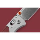 BENCHMADE Bugout Redstone Richlite & Aluminium zsebkés - 535-09