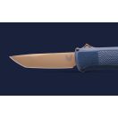 BENCHMADE Shootout Crater Blue Grivory OTF rugós bicska