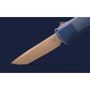 BENCHMADE Shootout Crater Blue Grivory OTF rugós bicska