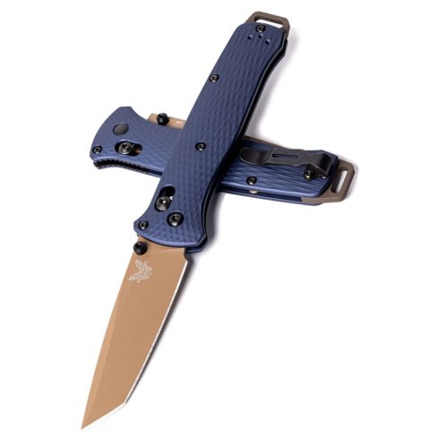 BENCHMADE Bailout Crater Blue Aluminium zsebkés