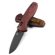 BENCHMADE Mini Barrage Redstone Richlite zsebkés - 585BK-04