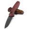 BENCHMADE Mini Barrage Redstone Richlite zsebkés - 585BK-04