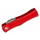 MICROTECH Hera Red D/E Stonewash OTF rugós bicska - 702-10RD