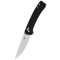 CRKT Q Compact Black Crossbar Lock zsebkés - 7075