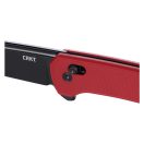 CRKT Q Compact Red Crossbar Lock zsebkés