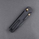 REAL STEEL Perix AllBlack zsebkés