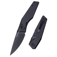 REAL STEEL Spectrum AllBlack zsebkés