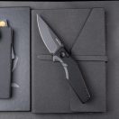 REAL STEEL Spectrum AllBlack zsebkés