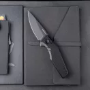 REAL STEEL Spectrum AllBlack zsebkés - 7142BB