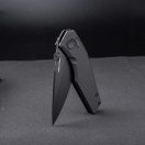 REAL STEEL Spectrum AllBlack zsebkés