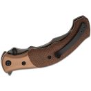CRKT Ritual Compact Brown zsebkés - 7465