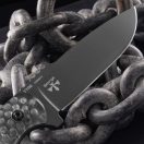 KA-BAR George Cool Name Drop-Point fixpengés kés - 7700