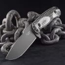 KA-BAR George Cool Name Drop-Point fixpengés kés