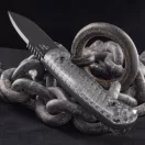 KA-BAR George Cool Name Drop-Point fixpengés kés
