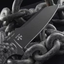 KA-BAR George Cool Name Reverse Tanto fixpengés kés