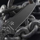 KA-BAR George Cool Name Reverse Tanto fixpengés kés - 7702