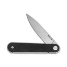 REAL STEEL Iris Flipper Black G-10 zsebkés