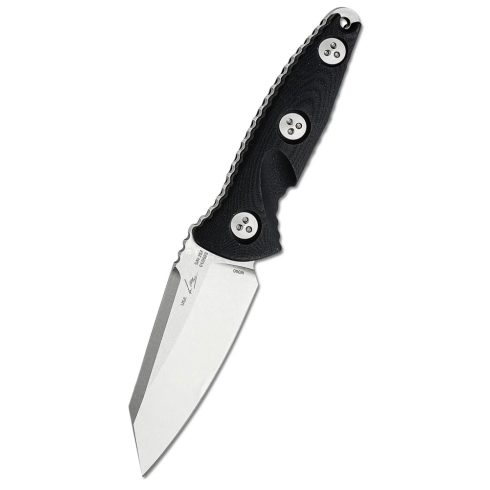 MICROTECH Socom Alpha Mini Warcom Stonewashed CF Signature series taktikai kés