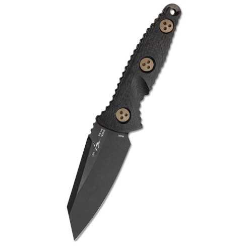 MICROTECH Socom Alpha Mini Warcom BLK DLC CF Signature series taktikai kés