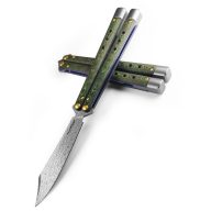 BENCHMADE Balisong Necron Jungle Wear Limited pillangókés