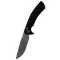 ANV Knives A400BB AllBlack zsebkés - ANVA400-001