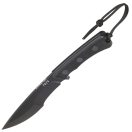 ANV Knives P500 AllBlack túlélőkés bőrtokkal - ANVP500-008