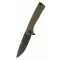ANV Knives Z100 DLC Olive G-10 zsebkés - ANVZ100-024