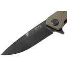 ANV Knives Z100 DLC Olive G-10 zsebkés - ANVZ100-024