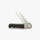 LIONG MAH DESIGN Hawk Marble carbon fiber inlay zsebkés - AWKMCF