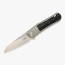 LIONG MAH DESIGN Hawk Marble carbon fiber inlay zsebkés - AWKMCF