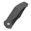 TENABLE Orion Blackwash 14C285N Black Micarta zsebkés