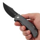TENABLE Orion Blackwash 14C285N Black Micarta zsebkés - B1089A4