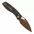 TENABLE Heron Black Aluminium Rose Gold Coated zsebkés