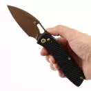 TENABLE Heron Black Aluminium Rose Gold Coated zsebkés