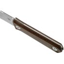 BESTECH Hedron Brown Micarta fixpengés - BFK02D