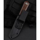 BESTECH Hedron Brown Micarta fixpengés - BFK02D
