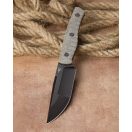 BESTECH Heidi Blacksmith 2 Micarta Black Blade fixpengés