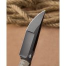 BESTECH Heidi Blacksmith 2 Micarta Black Blade fixpengés