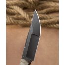 BESTECH Heidi Blacksmith 2 Micarta Black Blade fixpengés - BFK04D