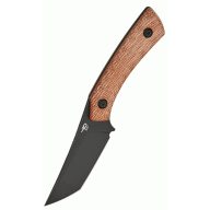 BESTECH Step Black Brown Micarta fixpengés - BFK06D