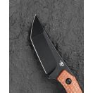 BESTECH Step Black Brown Micarta fixpengés