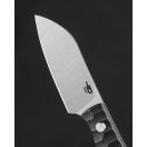 BESTECH Heidi 14C28N Satin Black G-10 fixpengés - BFK07A