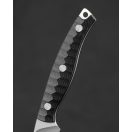 BESTECH Heidi 14C28N Satin Black G-10 Trailing Point fixpengés - BFK08A