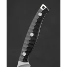 BESTECH Heidi 14C28N Satin Black G-10 Trailing Point fixpengés