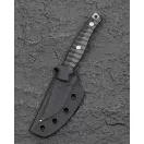 BESTECH Heidi 14C28N Satin Black G-10 Trailing Point fixpengés