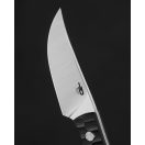 BESTECH Heidi 14C28N Satin Black G-10 Trailing Point fixpengés - BFK08A